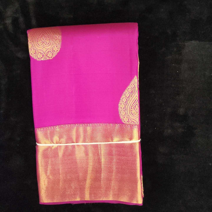 Vaadamalli With Self Border | Artificial Kanchipuram Silk Saree No 73
