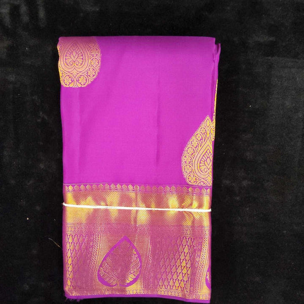 Vaadamalli With Self Border | Artificial Kanchipuram Silk Saree No 78