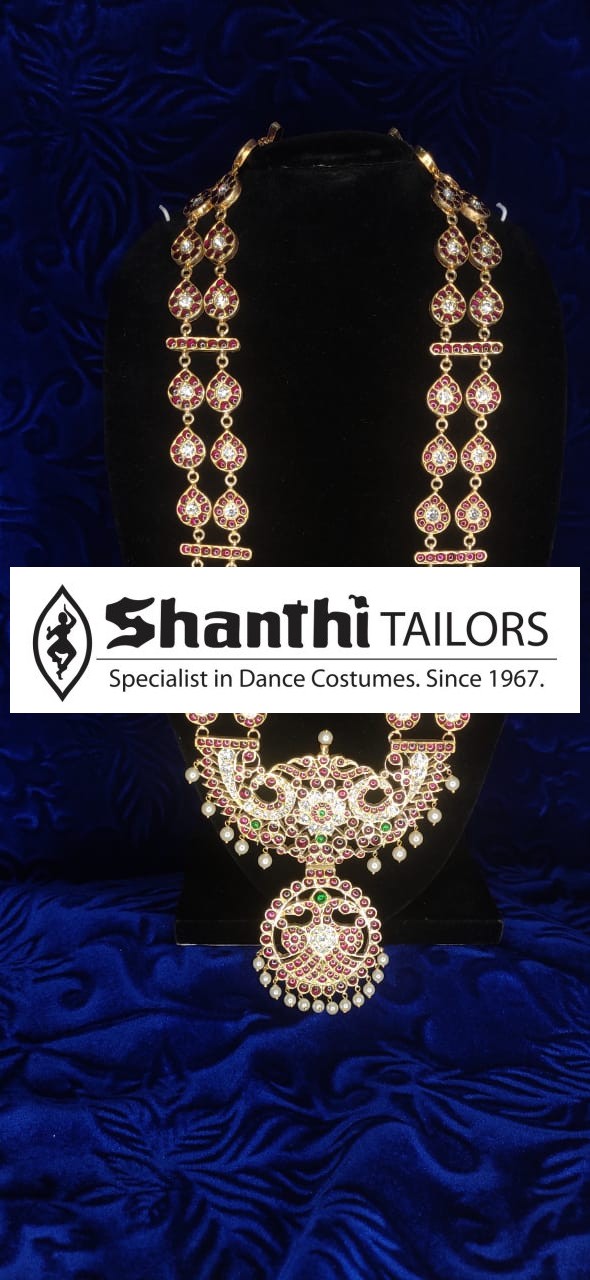 Orignial Temple Jewelry Haram | New Design-shanthitailors