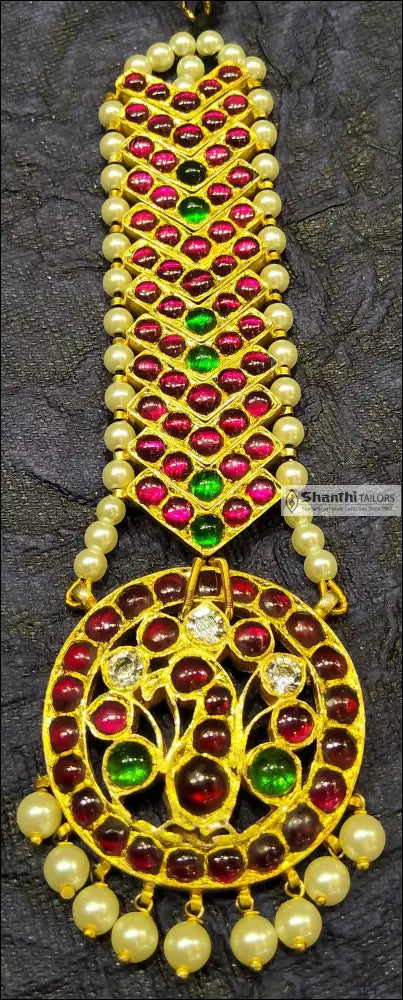 Chutty | Tikka | V Shaped Big Chutti | Original Temple Jewellery chutty