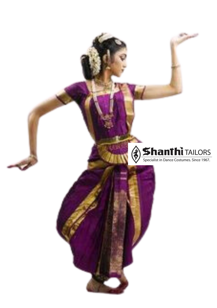 Dhothi Style Dance Costumes for Bharatnatyam | Dothi Costume-shanthitailors