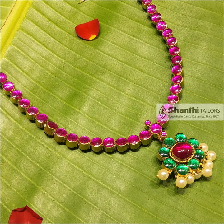 Double Side Attiyal | Originial Temple Jewellery Necklace