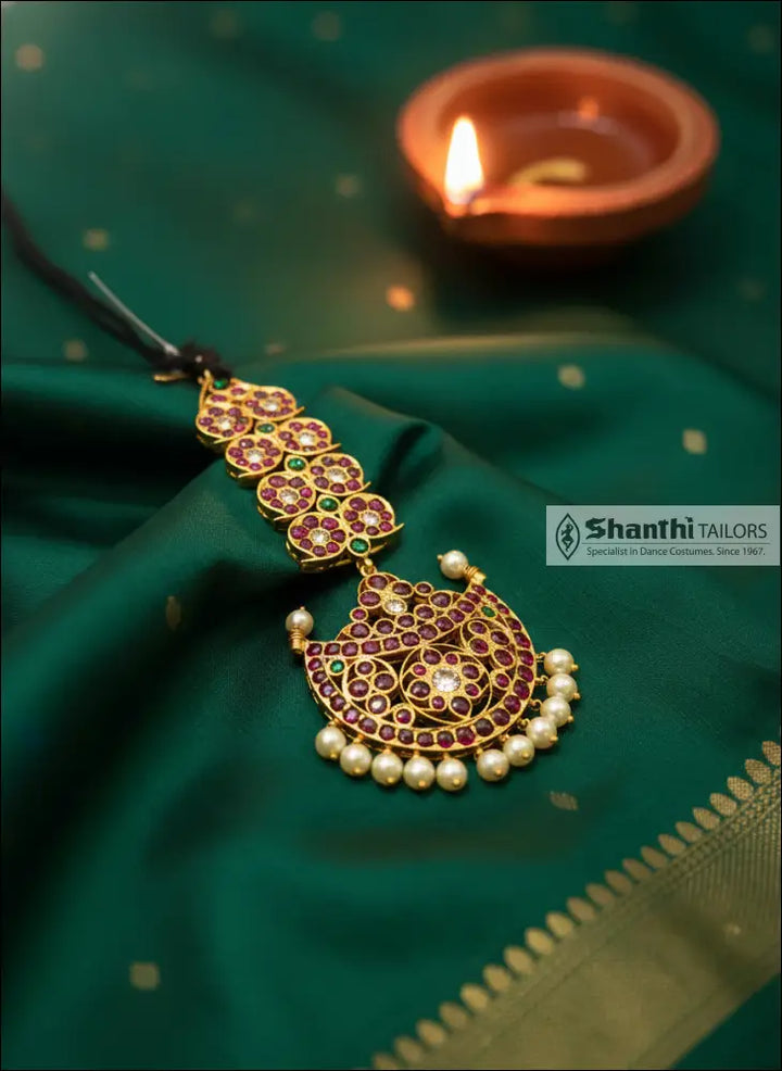 Mango Moon Chutty| Original Temple Jewellery | TJSS117 chutty