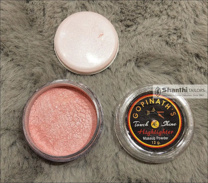 Powder Highlighter | Gopinath Light pink makeup