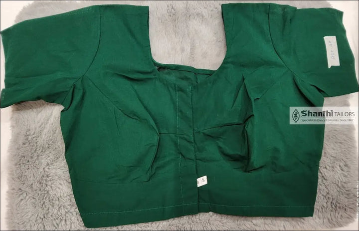 Readymade Blouse | Cotton | All Sizes 28 / Dark Green ReadyMade Saree