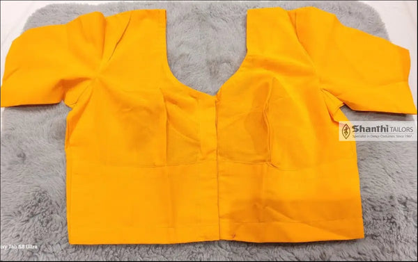 Readymade Blouse | Cotton | All Sizes 28 / Mango Yellow ReadyMade Saree