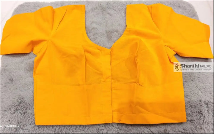 Readymade Blouse | Cotton | All Sizes 28 / Mango Yellow ReadyMade Saree