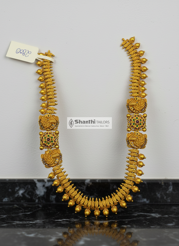 Kolam Gold Necklace | Fashion Jewellery | Neacklace | SFN15