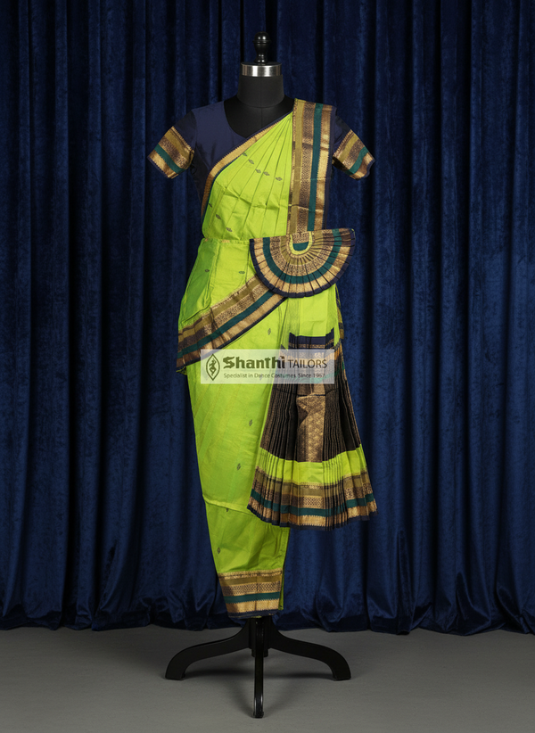 Sneha Green with Blue | Readymade Phant costume | SMX | Bharatnatyam | G158