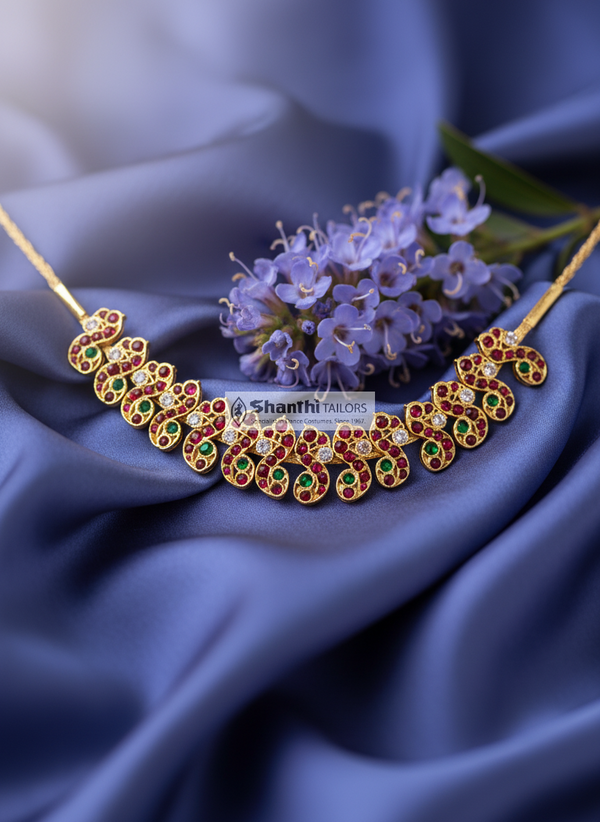 S shaped Necklace | Original Temple Jewellery