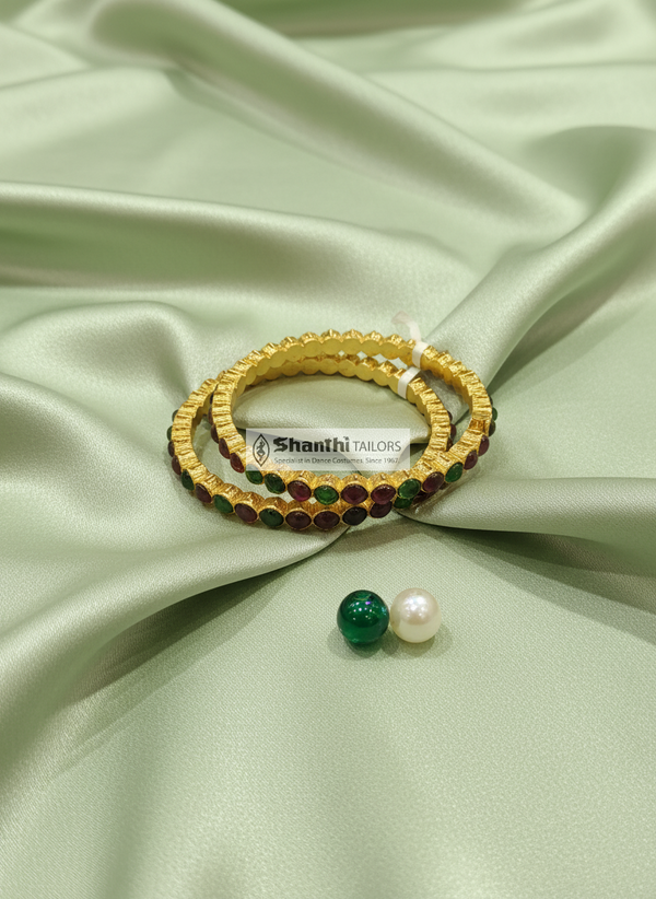 Surul Bangle | Open screw type Bangle | Temple Jewellery | Bangle | TJSS083