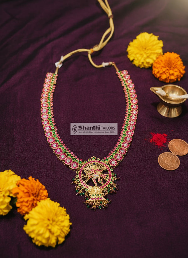 Haram | Natraj Manga Haram | Original temple jewllery | Long Haram | TJRS554