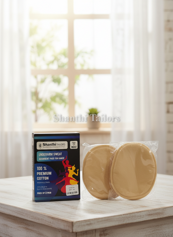 Sweat Pads | Reusable & Washable  | Bharatanatyam | SPAD