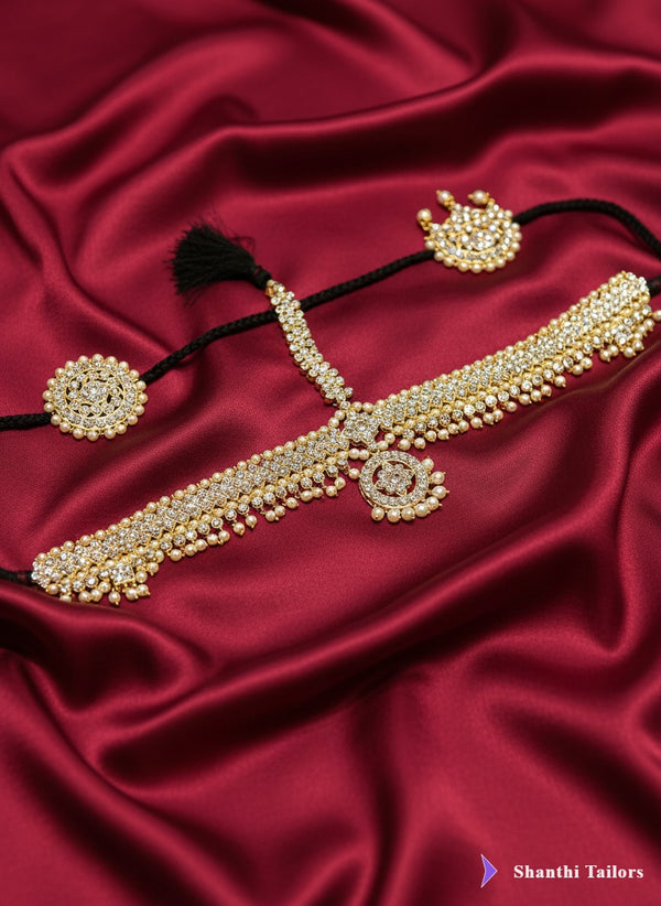 Copper White Set | Margam White Series | Copper Jewellery | Arangetram Jewellery