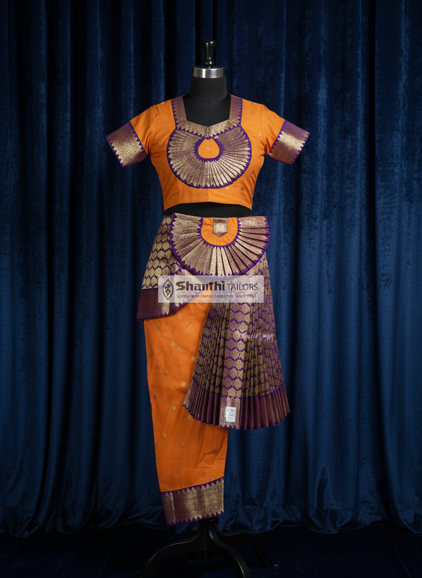 M Yellow Butta Vadamalli | Readymade Phant costume | SSD | Bharatnatyam | B101