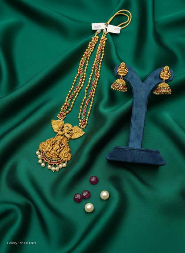 Gold Haram Lakshmi Pendant| Fashion Jewellery | SFN03