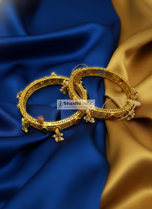 Screw Pearl Bangle | Fashion Jewellery | Bangle | SFN20