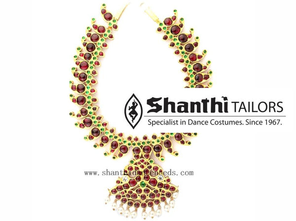 Temple Jewellery Mango medium necklace-shanthitailors