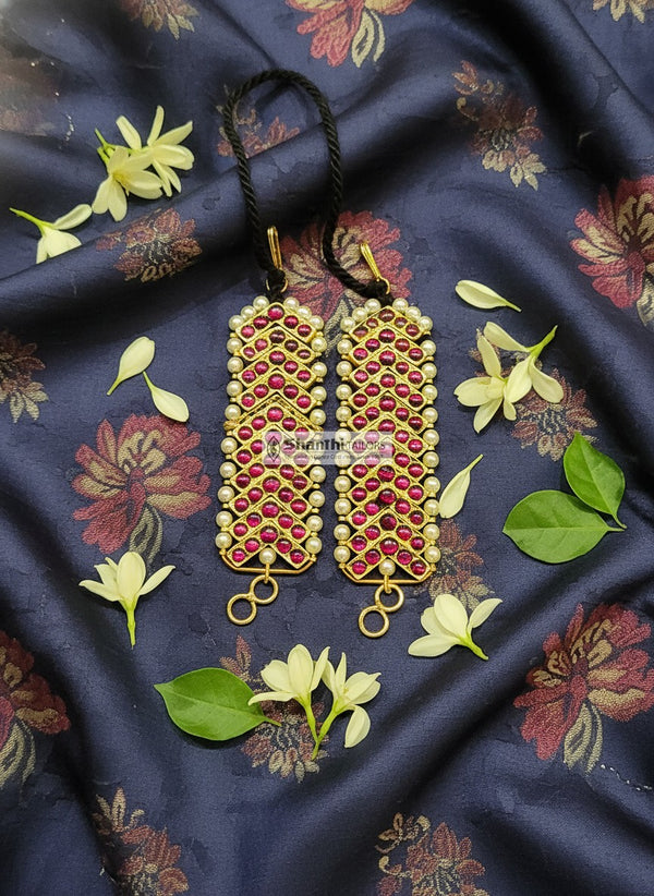 Mattal | 5 Stone Mattal | Original Temple Jewellery