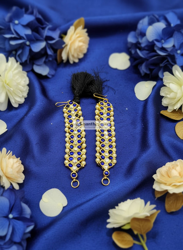 Mattal | Blue Stone Mattal | Original Temple Jewellery