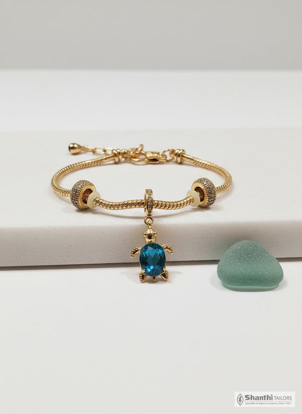 Aqua Turtle Bracelet