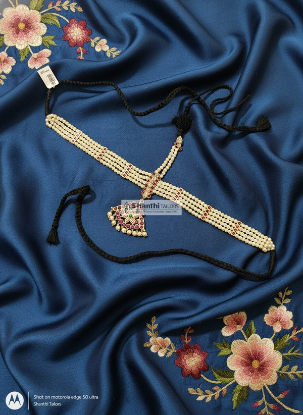 Pearl Headset | copper margam | NJ121